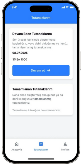 Uygulama Mockup